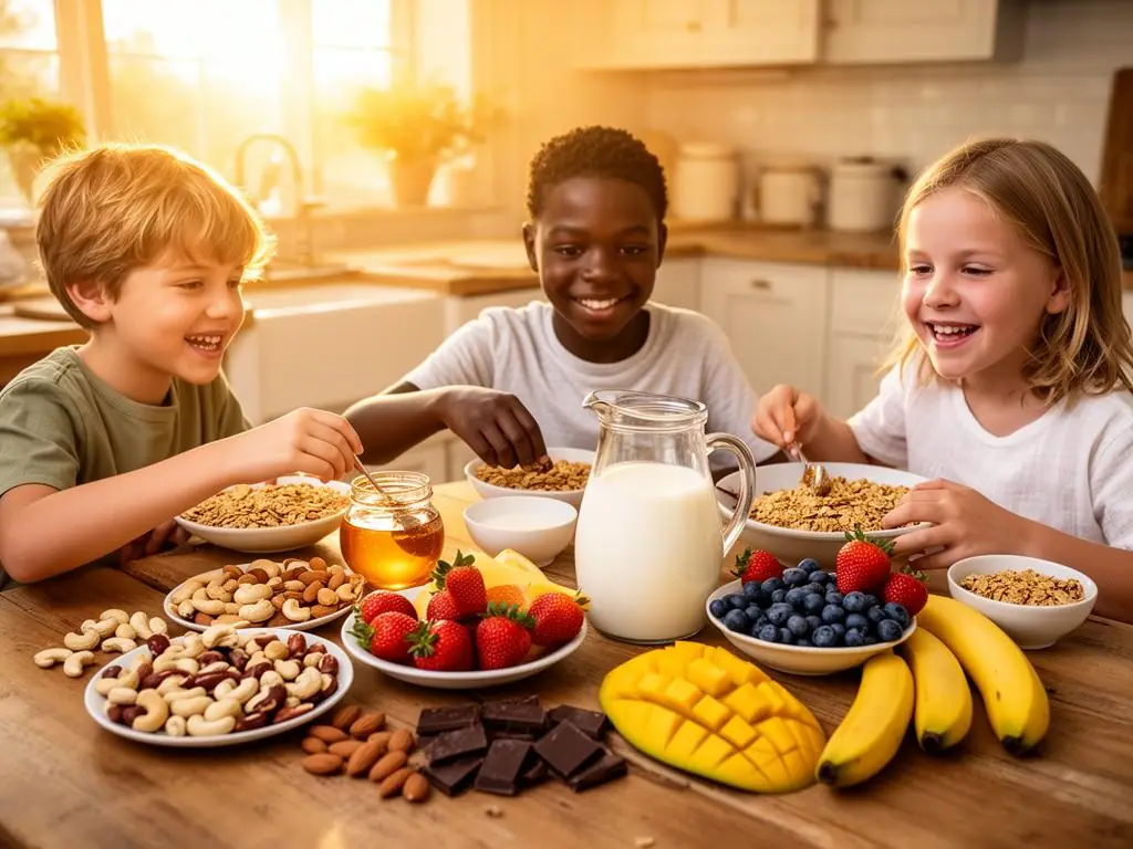 Estilo de vida natural em família — alimentação consciente e bem-estar